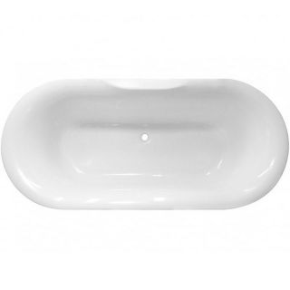 Ванна из литьевого мрамора Эстет Lion silk ФР-00014537 174x80см белый матовый